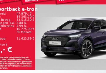 Audi Q4 e-tron 7.668 km 47.879 &euro; Eching 85386