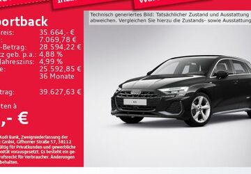 Audi A3 10.830 km 34.836 &euro; Eching 85386