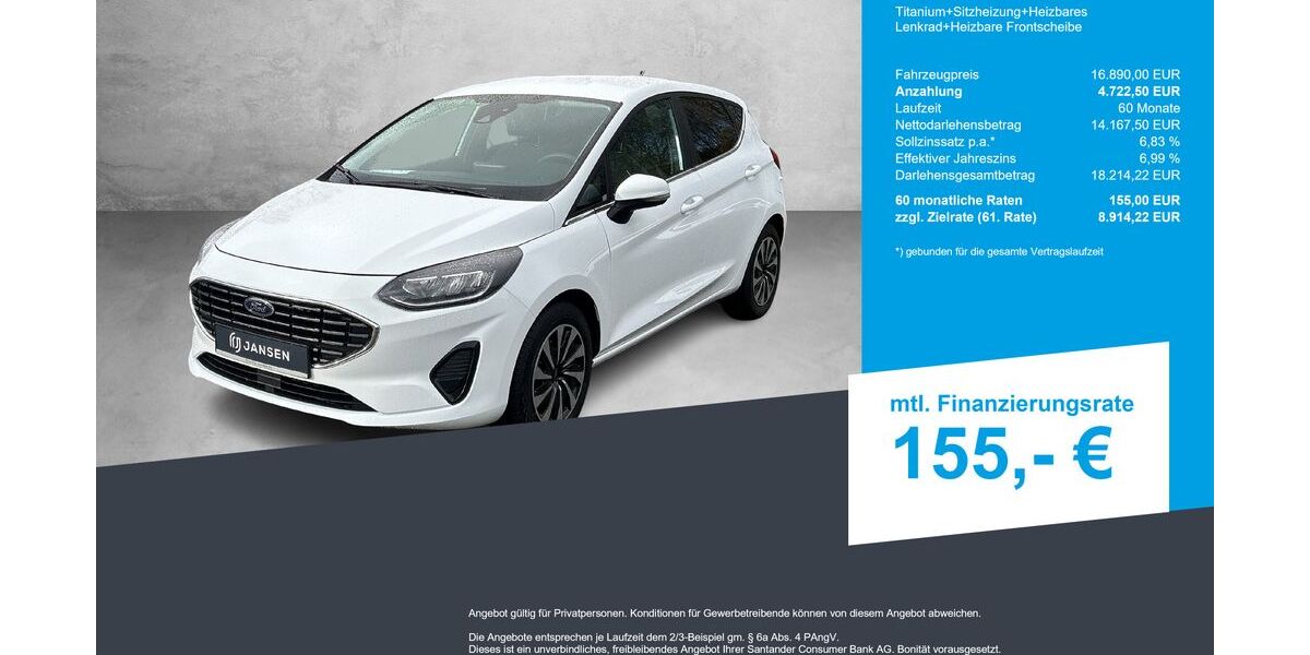 Ford Fiesta 7.200 km 16.890 &euro; Haselünne 49740
