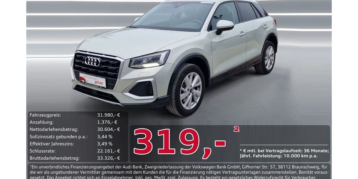 Audi Q2 6.180 km 31.980 &euro; Ingolstadt 85057