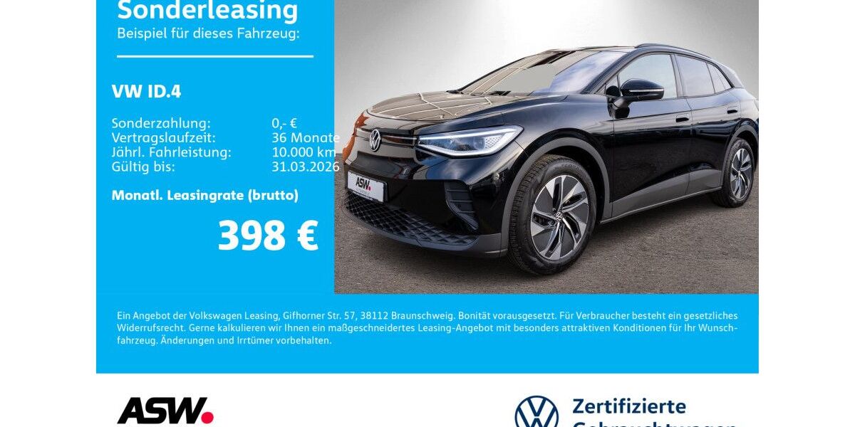 VW ID.4 12.990 km 31.790 &euro; Neckarsulm 74172