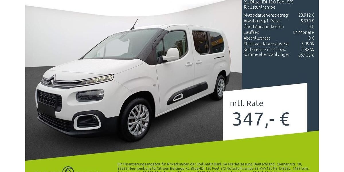 Citroen Berlingo 48.484 km 29.890 &euro; Bocholt 46395