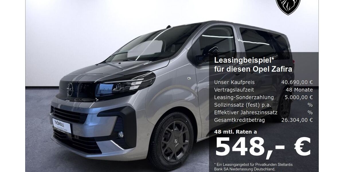 Opel Zafira 6.000 km 40.690 &euro; Lörrach 79541