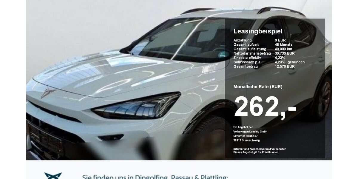 Cupra Formentor 27.652 km 30.730 &euro; Passau 94036