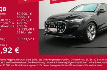 Audi Q8 13.100 km 80.470 &euro; Gersthofen 86368