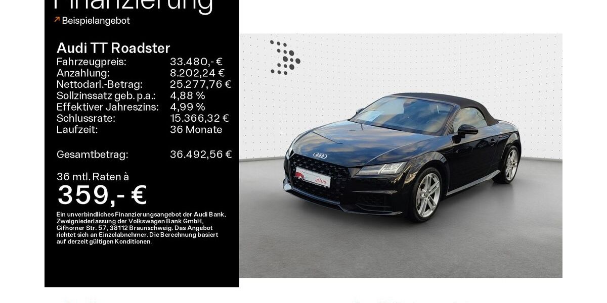 Audi TT 44.365 km 33.480 &euro; Oberursel 61440