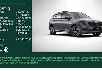 Skoda Kamiq 4.500 km 34.999 &euro; Bad Rappenau 74906