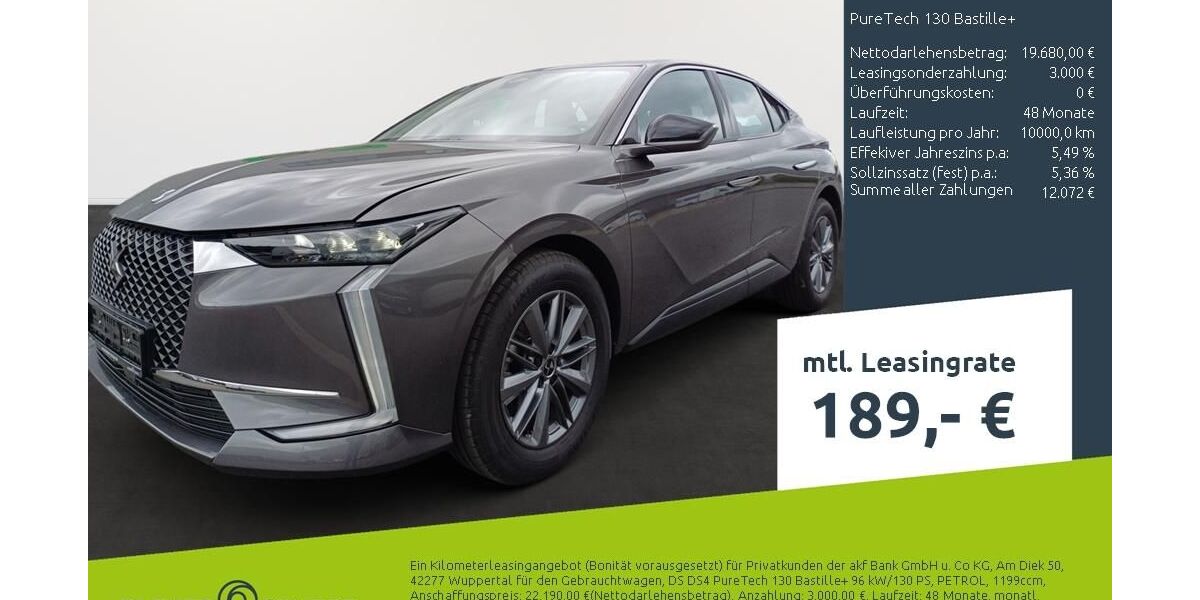 DS Automobiles DS4 19.580 km 19.880 &euro; Borken 46325