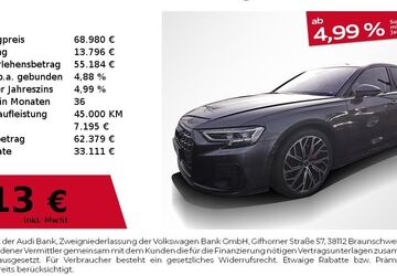 Audi A8 31.911 km 67.980 &euro; Fürth 90763