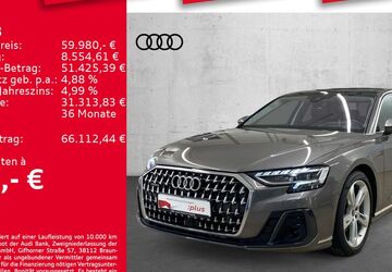 Audi A8 39.567 km 58.880 &euro; Leipzig 04129