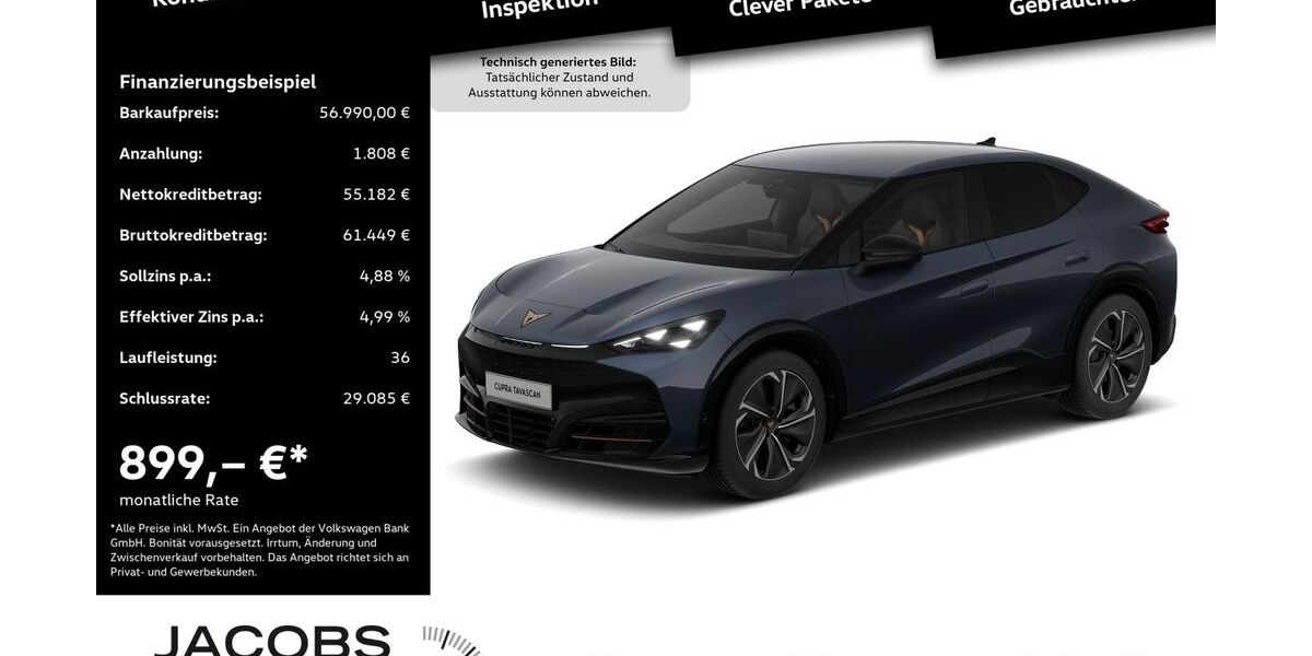 Cupra Tavascan 3.333 km 56.990 &euro; Düren 52351