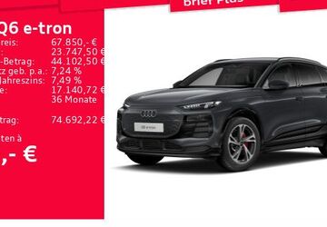 Audi Q6 e-tron 12.142 km 67.850 &euro; Frankfurt am Main 60326