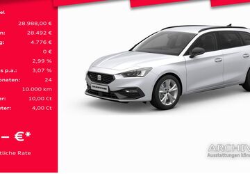 Seat Leon 15.898 km 28.988 &euro; Leverkusen 51373