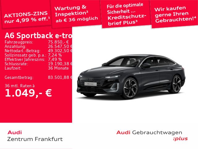 Audi A6 e-tron 21.148 km 75.850 &euro; Frankfurt am Main 60326