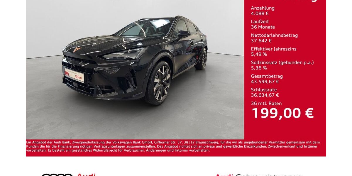 Cupra Formentor 1.050 km 41.730 &euro; Giessen 35394
