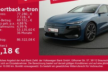 Audi A6 e-tron 9.800 km 76.270 &euro; Gersthofen 86368