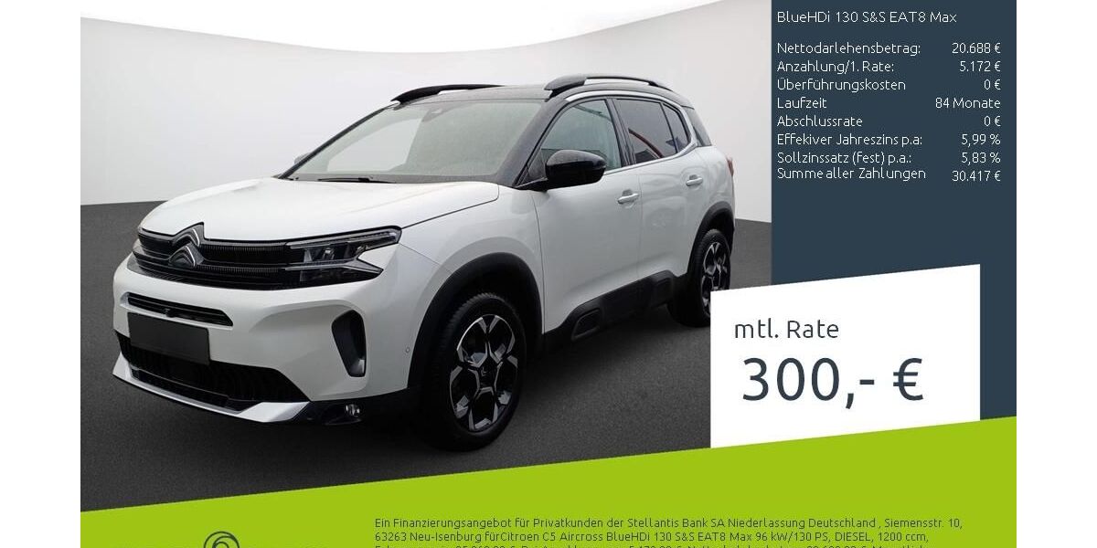 Citroen C5 Aircross 32.009 km 25.860 &euro; Dülmen 48249