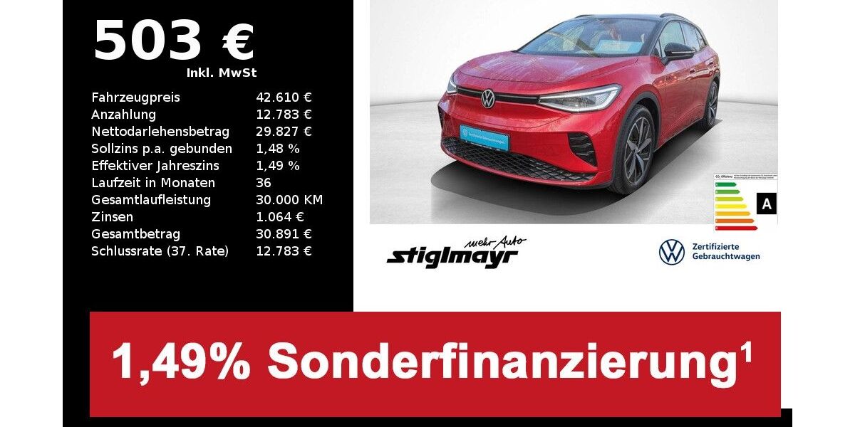 VW ID.4 7.390 km 40.790 &euro; Pfaffenhofen/Ilm 85276