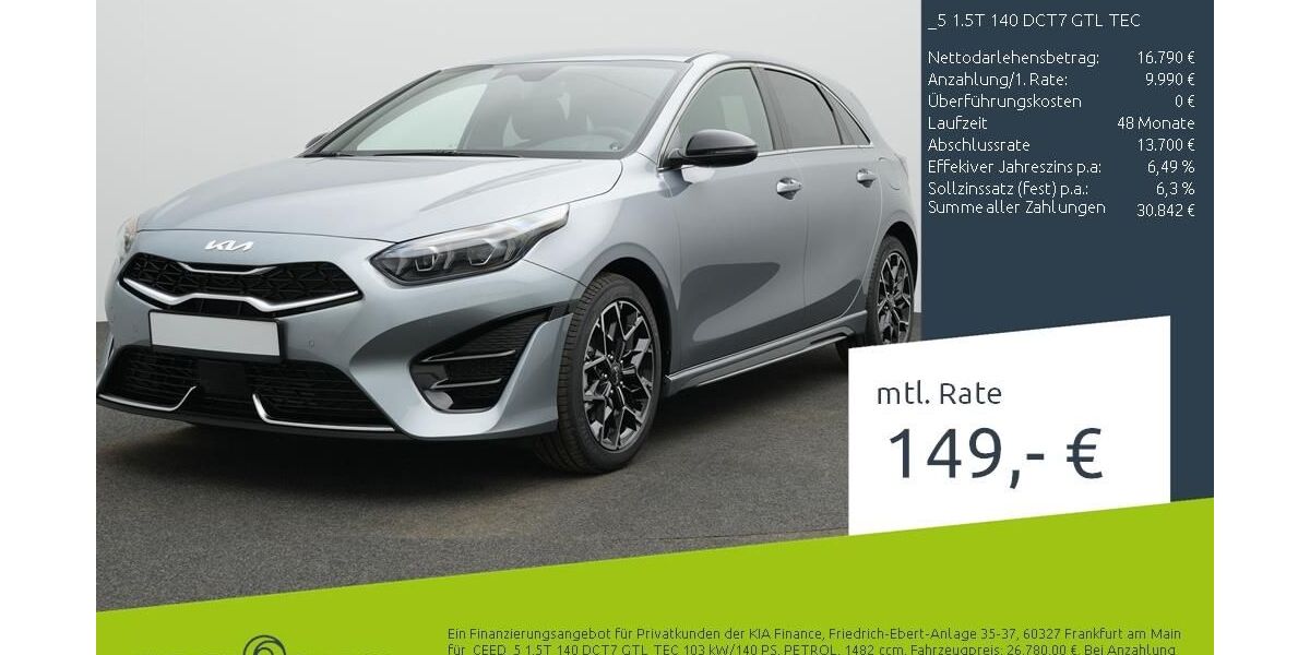 Kia ceed / Ceed 10.580 km 24.780 &euro; Münster - Amelsbüren 48163