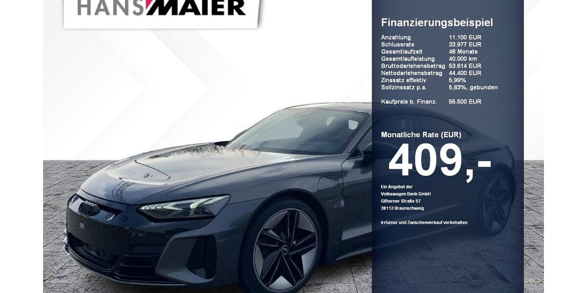 Audi e-tron GT 27.997 km 54.950 &euro; Erding 85435