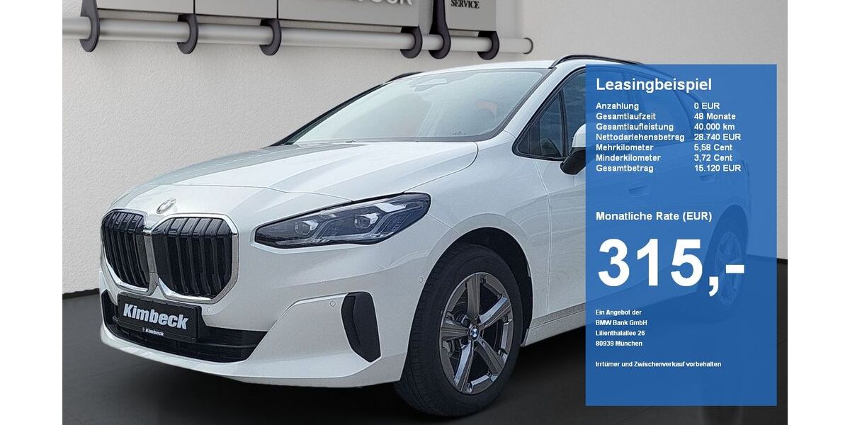 BMW 220 Active Tourer 10.600 km 28.730 &euro; Eggenfelden 84307