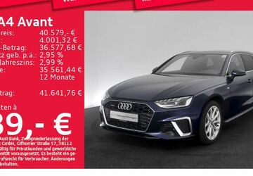 Audi A4 20.479 km 40.281 &euro; München 80935