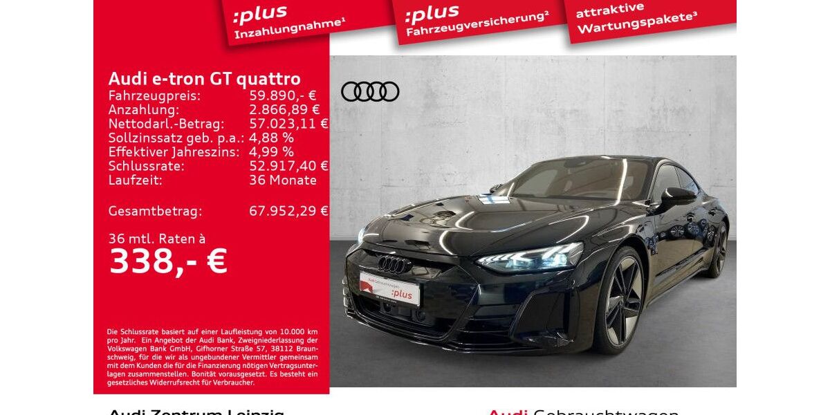 Audi e-tron GT 33.447 km 58.880 &euro; Leipzig 04129