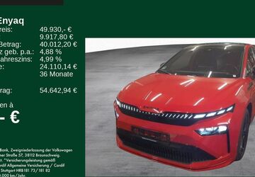 Skoda Enyaq 10.700 km 49.930 &euro; Feldkirchen/Westerham 83620