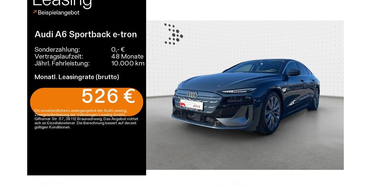 Audi A6 e-tron 9.400 km 62.999 &euro; Hanau 63452