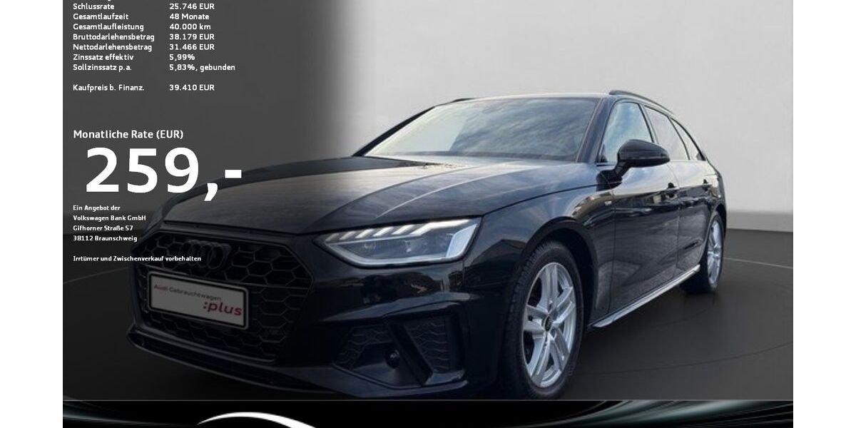 Audi A4 27.330 km 38.850 &euro; Ravensburg 88214