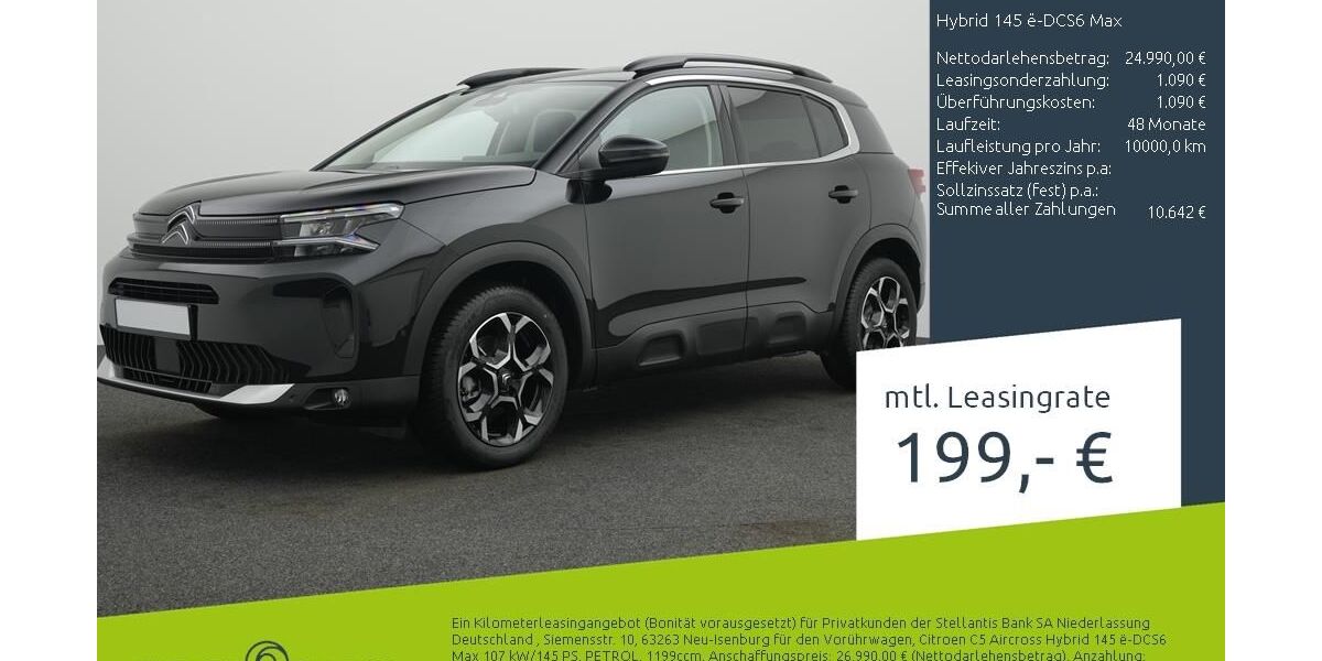 Citroen C5 Aircross 9.555 km 24.490 &euro; Ahaus 48683