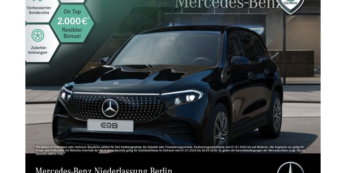 Mercedes-Benz EQB 9.663 km 38.990 &euro; Berlin 10587