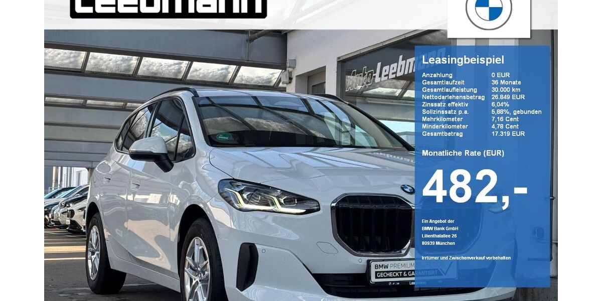 BMW 218 Active Tourer 21.999 km 31.950 &euro; Hauzenberg 94051