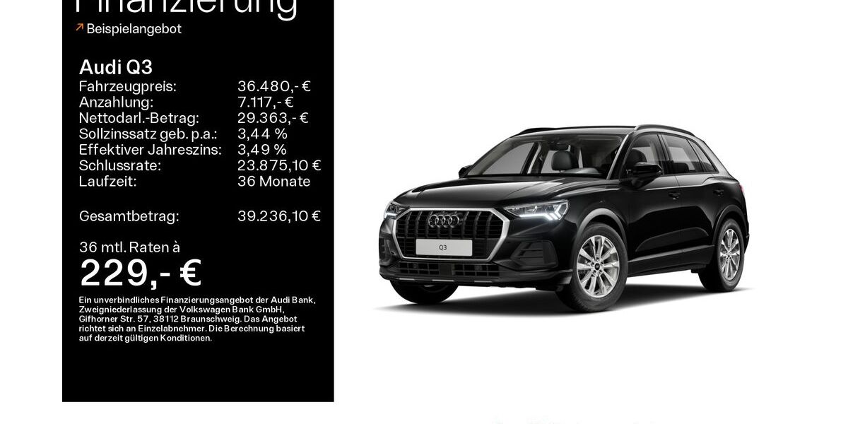 Audi Q3 23.348 km 36.480 &euro; Coburg 96450