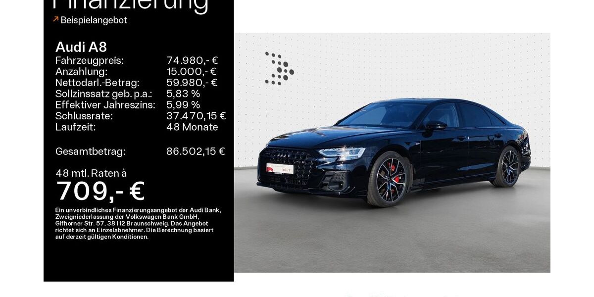 Audi A8 27.100 km 73.980 &euro; Coburg 96450