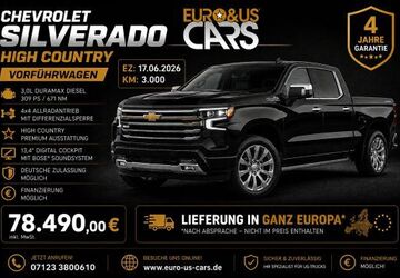 Chevrolet Silverado 3.000 km 77.990 &euro; Metzingen(NH) 72555