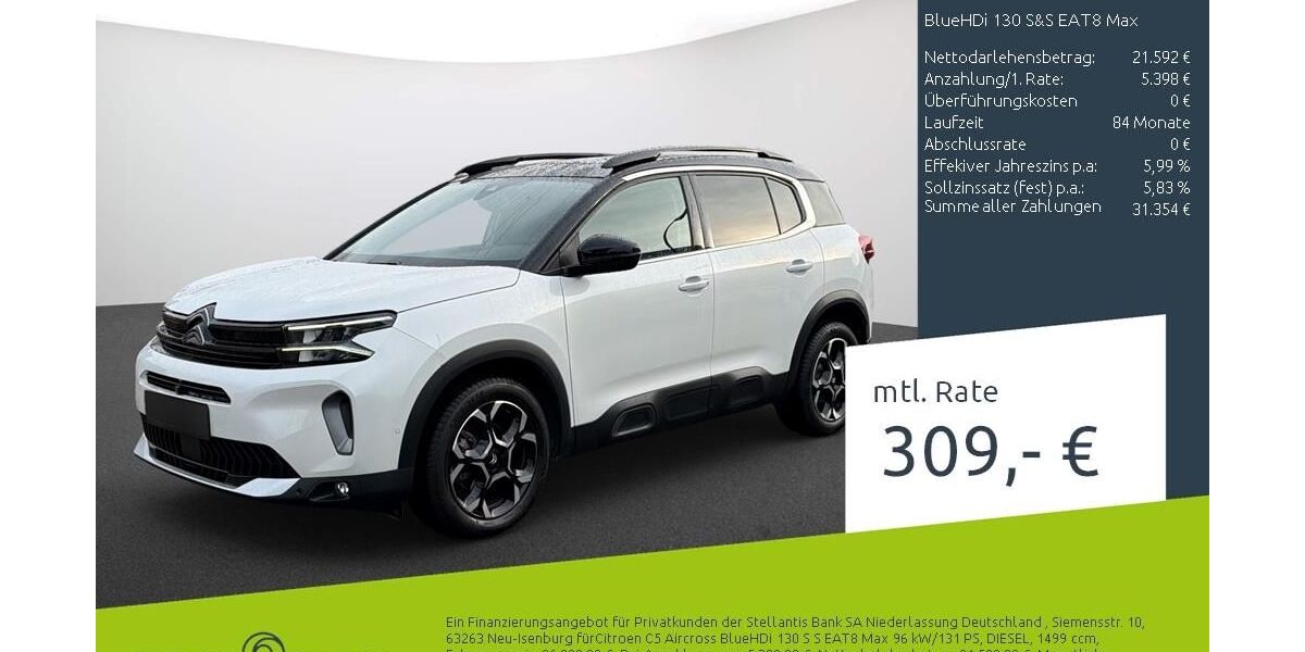Citroen C5 Aircross 10.680 km 26.990 &euro; Ahaus 48683