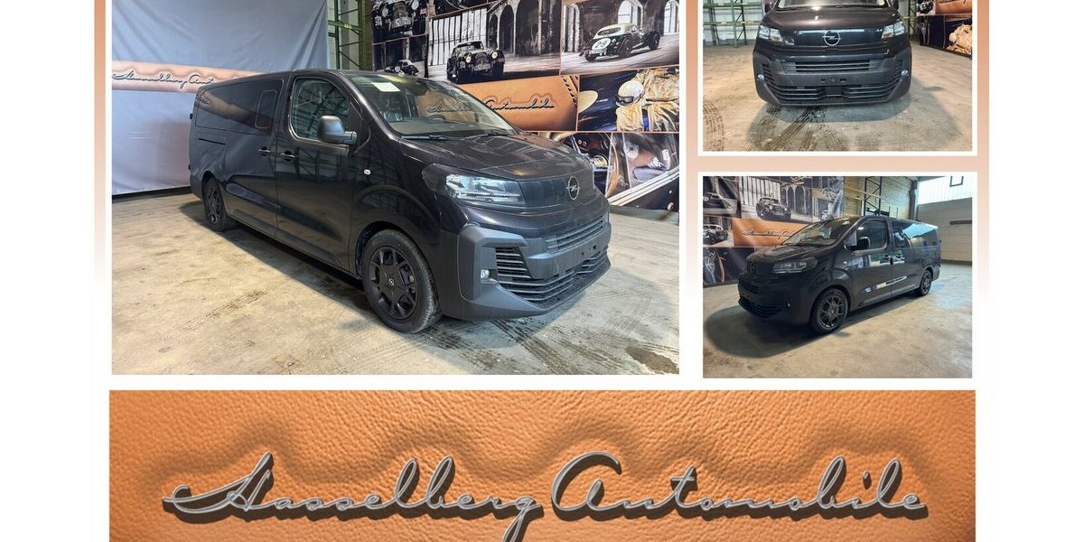 Opel Vivaro XL Extra long 9-Sitzer Klimaautom. AHK 9.900 km 35.999 &euro; Hamburg 22339