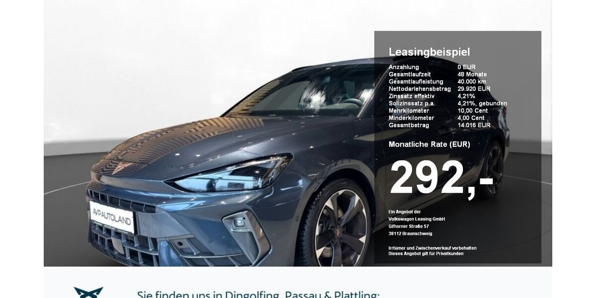 Cupra Leon 26.655 km 29.360 &euro; Passau 94036