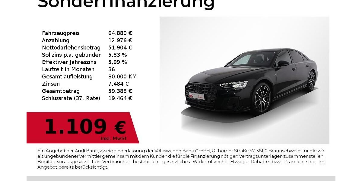 Audi A8 39.999 km 62.880 &euro; Nürnberg 90441