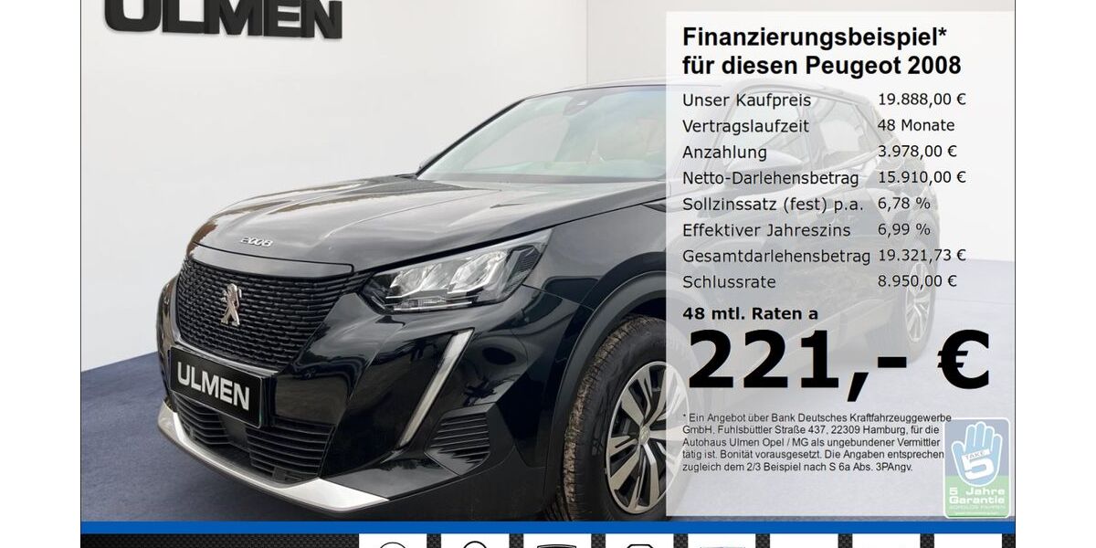 Peugeot 2008 17.430 km 18.480 &euro; Düsseldorf 40231