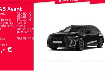 Audi A5 9.900 km 72.150 &euro; Frankfurt am Main 60314