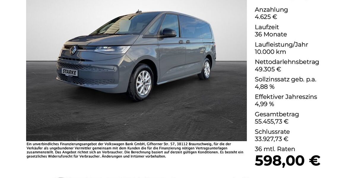 VW T7 Multivan 16.945 km 53.930 &euro; Vechta 49377