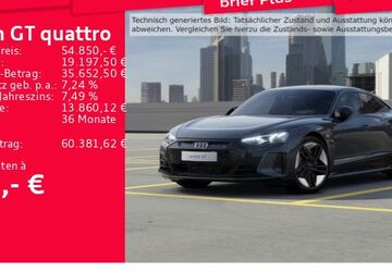 Audi e-tron GT 55.613 km 51.850 &euro; Frankfurt am Main 60326