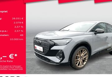 Audi Q4 e-tron 6.778 km 52.480 &euro; Mönchengladbach 41066