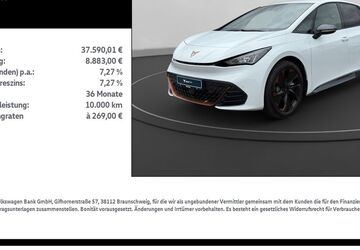 Cupra Born 2.000 km 37.590 &euro; Mühlhausen/Thüringen 99974