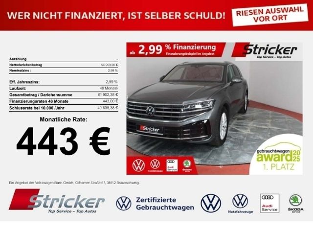 VW Touareg 23.713 km 54.939 &euro; Detmold 32760