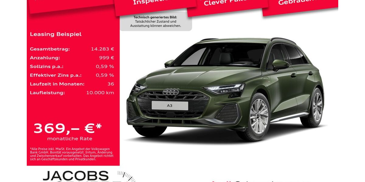 Audi A3 9.323 km 40.380 &euro; Mönchengladbach 41066