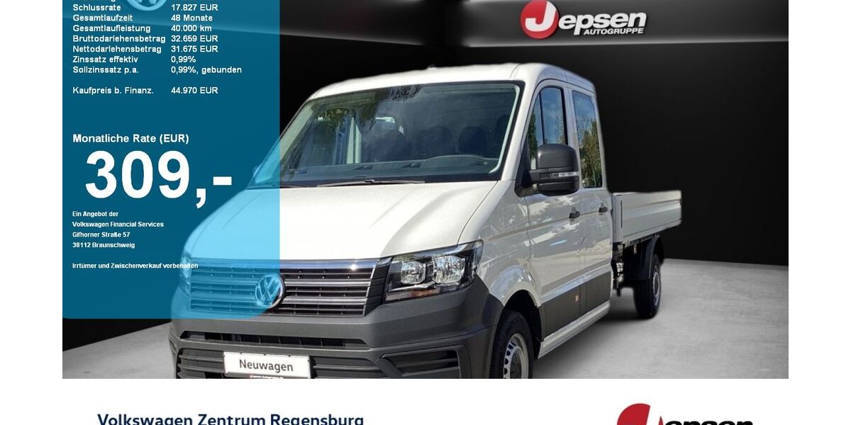 VW Crafter 1.666 km 44.970 &euro; Regensburg 93053