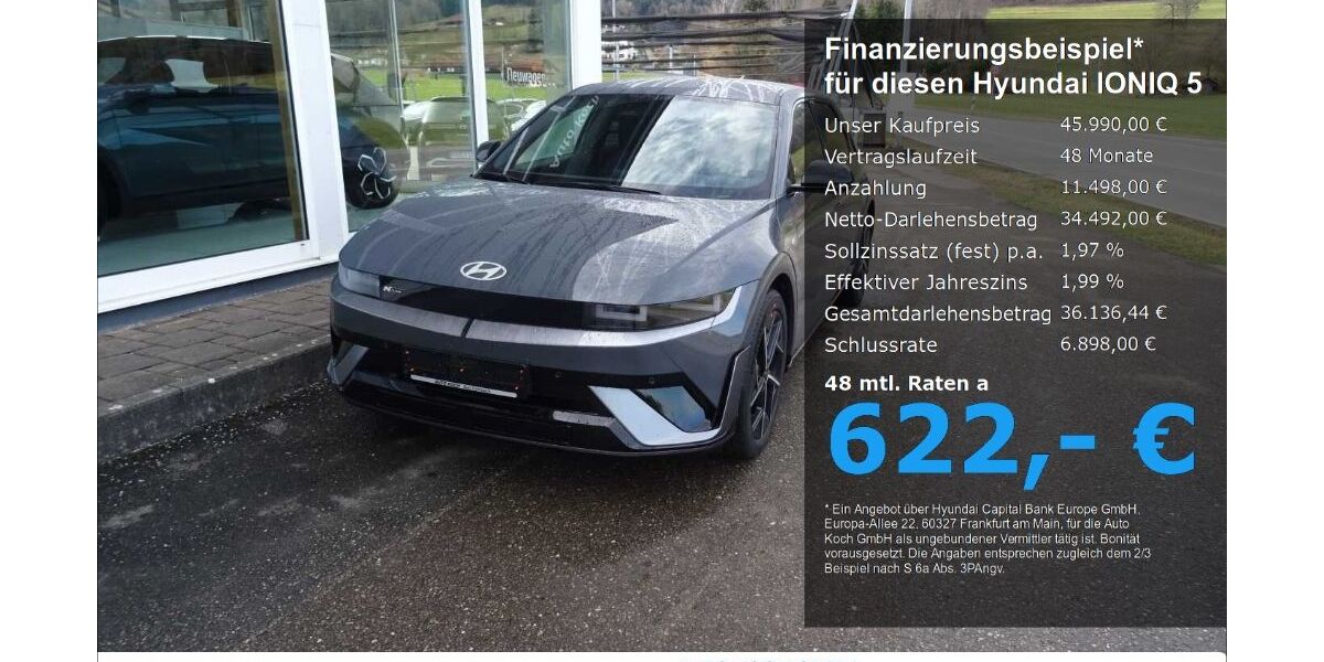 Hyundai IONIQ 5 4.000 km 45.990 &euro; Bad Feilnbach 83075